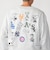 【WEB限定】SHIPS: VINTAGE PEANUTS×MLB プリント クルーネック スウェット