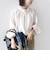 〈手洗い可能〉シアー タンブラー リボン デザイン 長袖 ブラウス