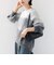 《一部予約》【WEB限定】〈手洗い可能〉モヘヤ混 グラデーション ニット プルオーバー