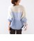 《一部予約》【WEB限定】〈手洗い可能〉モヘヤ混 グラデーション ニット プルオーバー