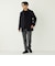 ホロウ ウール シングルピーコート◇