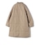 SHIPS Primary Navy Label:中綿 キルト コート