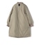 SHIPS Primary Navy Label:中綿 キルト コート