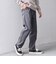 【WEB限定】〈洗濯機可能/UVカット〉スーパー ストレッチ テーパード イージー パンツ◇