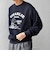 SHIPS any: SNOOPY コラボ コミック グラフィック プリント スウェット◇
