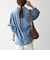 〈洗濯機可能〉ルーズ デニム カバーオール ジャケット［SHIPS any DENIM］