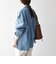 〈洗濯機可能〉ルーズ デニム カバーオール ジャケット［SHIPS any DENIM］