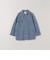 〈洗濯機可能〉ルーズ デニム カバーオール ジャケット［SHIPS any DENIM］