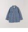 〈洗濯機可能〉ルーズ デニム カバーオール ジャケット［SHIPS any DENIM］