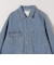 〈洗濯機可能〉ルーズ デニム カバーオール ジャケット［SHIPS any DENIM］