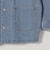 〈洗濯機可能〉ルーズ デニム カバーオール ジャケット［SHIPS any DENIM］