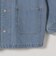 〈洗濯機可能〉ルーズ デニム カバーオール ジャケット［SHIPS any DENIM］