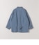 〈洗濯機可能〉ルーズ デニム カバーオール ジャケット［SHIPS any DENIM］