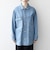 〈洗濯機可能〉ルーズ デニム カバーオール ジャケット［SHIPS any DENIM］