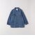 〈洗濯機可能〉ルーズ デニム カバーオール ジャケット［SHIPS any DENIM］