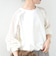 【WEB限定】〈手洗い可能〉レース コンビ カットソー