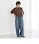 【WEB限定】〈手洗い可能〉レース コンビ カットソー