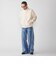 【SHIPS別注】Champion: リバースウィーブ スウェット スタンド ジップ カーディガン
