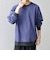 【SHIPS any別注】ONEITA: ケミカルウォッシュ リラックス リンガー Tシャツ(ロンT)◇