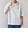 SHIPS any:〈洗濯機可能〉マリンテイスト ボーダー リラックス Tシャツ(スカーフ付き)◇