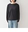 《一部追加予約》【WEB限定】〈手洗い可能〉レース 切替スリーブ カットソー◆