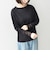 《一部追加予約》【WEB限定】〈手洗い可能〉レース 切替スリーブ カットソー◆