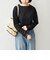 《一部追加予約》【WEB限定】〈手洗い可能〉レース 切替スリーブ カットソー◆