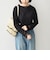 《一部追加予約》【WEB限定】〈手洗い可能〉レース 切替スリーブ カットソー◆
