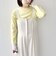 《一部追加予約》【WEB限定】〈手洗い可能〉レース 切替スリーブ カットソー◆
