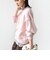 【WEB限定】〈手洗い可能〉ブラウス コンビ スウェット プルオーバー