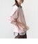 【WEB限定】〈手洗い可能〉ブラウス コンビ スウェット プルオーバー