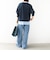 【WEB限定】〈手洗い可能〉ブラウス コンビ スウェット プルオーバー