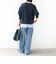 【WEB限定】〈手洗い可能〉ブラウス コンビ スウェット プルオーバー