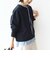 【WEB限定】〈手洗い可能〉ブラウス コンビ スウェット プルオーバー