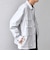 SHIPS any: コットン/ナイロン ワッシャー BDU シャツ ジャケット (セットアップ対応)◇