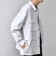 SHIPS any: コットン/ナイロン ワッシャー BDU シャツ ジャケット (セットアップ対応)◇
