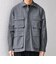 SHIPS any: コットン/ナイロン ワッシャー BDU シャツ ジャケット (セットアップ対応)◇