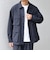 SHIPS any: コットン/ナイロン ワッシャー BDU シャツ ジャケット (セットアップ対応)◇
