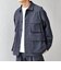SHIPS any: コットン/ナイロン ワッシャー BDU シャツ ジャケット (セットアップ対応)◇