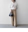 【SHIPS any別注】THE KNiTS:〈洗濯機可能〉ロゴ プリント スウェット 26SS