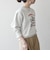 【SHIPS any別注】THE KNiTS:〈洗濯機可能〉ロゴ プリント スウェット 26SS
