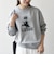 【SHIPS any別注】THE KNiTS:〈洗濯機可能〉ロゴ プリント スウェット 26SS
