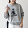【SHIPS any別注】THE KNiTS:〈洗濯機可能〉ロゴ プリント スウェット 26SS