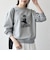 【SHIPS any別注】THE KNiTS:〈洗濯機可能〉ロゴ プリント スウェット 26SS