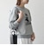 【SHIPS any別注】THE KNiTS:〈洗濯機可能〉ロゴ プリント スウェット 26SS