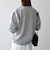 【SHIPS any別注】THE KNiTS:〈洗濯機可能〉ロゴ プリント スウェット 26SS