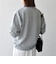 【SHIPS any別注】THE KNiTS:〈洗濯機可能〉ロゴ プリント スウェット 26SS