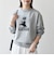 【SHIPS any別注】THE KNiTS:〈洗濯機可能〉ロゴ プリント スウェット 26SS