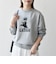 【SHIPS any別注】THE KNiTS:〈洗濯機可能〉ロゴ プリント スウェット 26SS