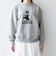 【SHIPS any別注】THE KNiTS:〈洗濯機可能〉ロゴ プリント スウェット 26SS